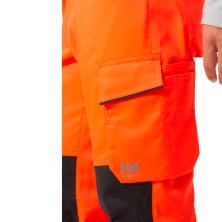 pantalón a.v. helly hansen uc-me 77514 en rojo/ebano
