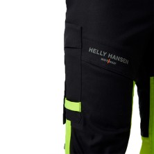 pantalón a.v. helly hansen fyre 77449 en amarillo/ebano
