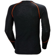 camiseta helly hansen fakse crew neck 75076 en negro