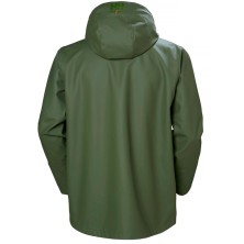 chaqueta impermeable helly hansen storm rain 70283 en verde militar