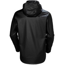 chaqueta impermeable helly hansen gale rain 70282 en negro