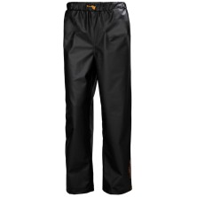 pantalón impermeable helly hansen gale rain 70485 en negro