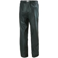 pantalon impermeable helly hansen voss rain 70480 en verde oscuro