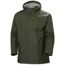 chaqueta impermeable helly hansen mandal 70129 en verde militar
