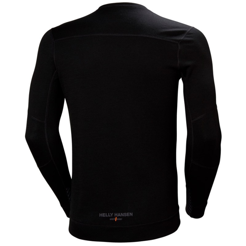 Camiseta m/l helly hansen lifa merino 75106