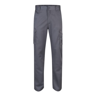 Pantalón de trabajo stretch multibolsillos gris 103002S Velilla