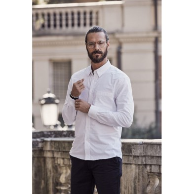 Camisa M/L Clique Oxford 027311