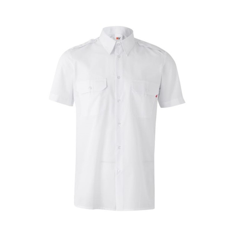 Camisa m/c con galoneras velilla 532