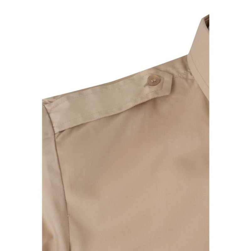 Camisa m/c con galoneras velilla 532