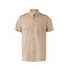 Camisa m/c con galoneras velilla 532