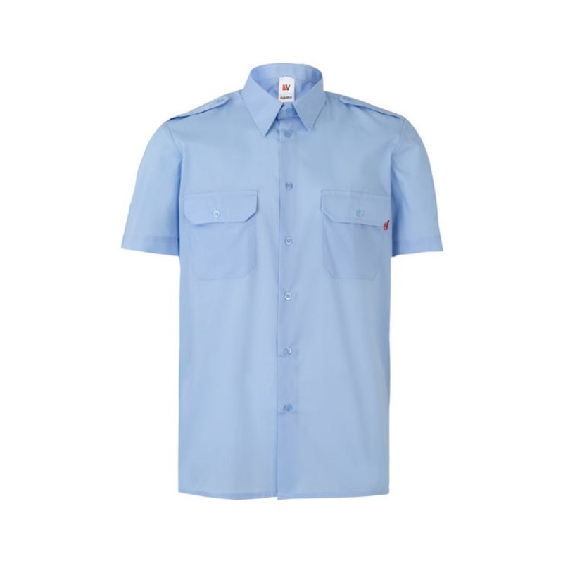 Camisa m/c con galoneras velilla 532