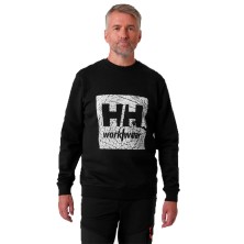 sudadera helly hansen graphic 79263 en negro