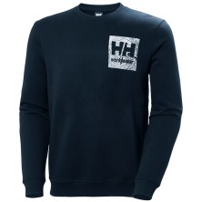 sudadera helly hansen graphic 79263 en marino