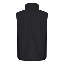 chaleco softshell clique classic 0200911 en negro