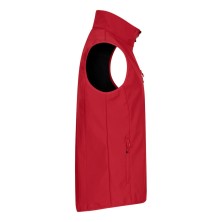 chaleco softshell clique classic 0200911 en rojo