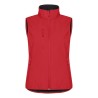 Chaleco softshell mujer clique classic 0200916