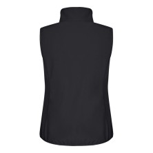 chaleco softshell mujer clique classic 0200916 en negro