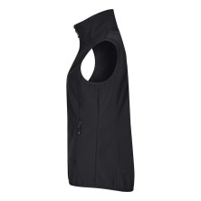 chaleco softshell mujer clique classic 0200916 en negro