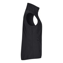 chaleco softshell mujer clique classic 0200916 en negro