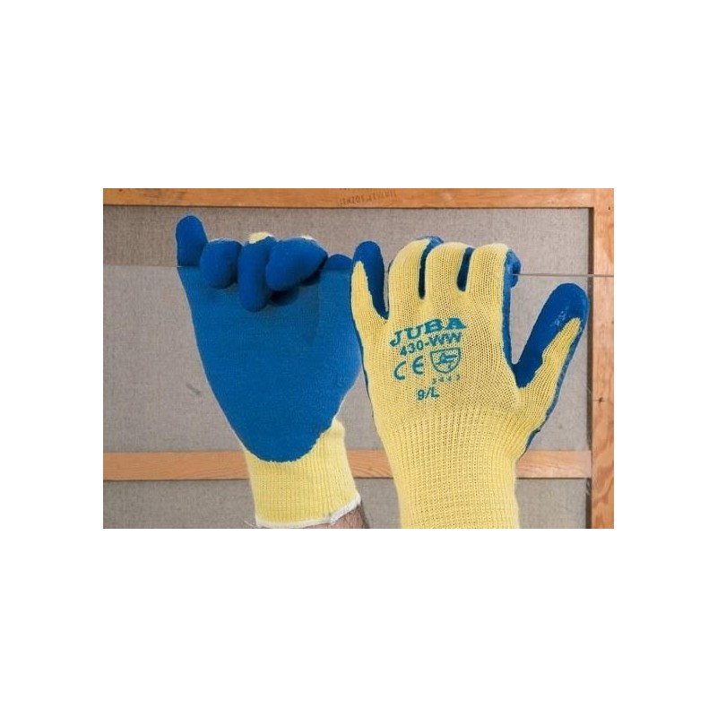Guante kevlar recubierto de látex juba 430 ww