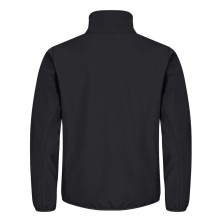 chaqueta softshell clique classic 0200910 en negro