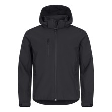 chaqueta softshell clique classic 0200912 en negro