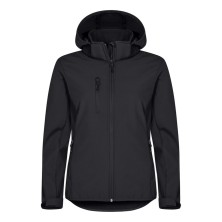 chaqueta softshell mujer clique classic 0200917 en negro