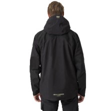 chaqueta impermeable helly hansen magni 71161 en negro