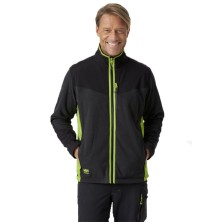 polar helly hansen magni 72170 en negro/lima oscuro