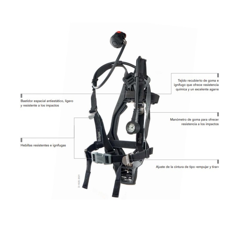 Set pas lite+fps 7000 (espaldera + mascara) 3727948