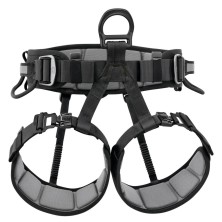 arnes de rescate petzl new falcon en negro
