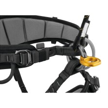 arnes de rescate petzl new falcon mountain en negro/gris