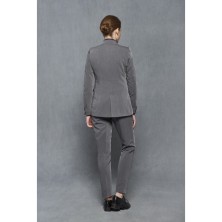 chaqueta mujer monza 01719 en gris oscuro