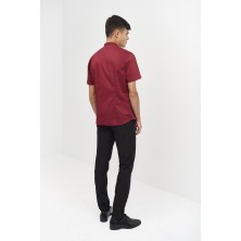 camisa hombre mc monza 2140 en granate