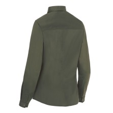 camisa m/l camarera monza 02252 en verde kaki