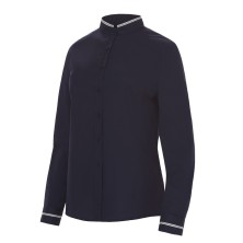 camisa m/l mujer monza 02038 en marino