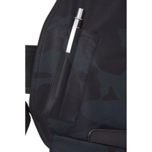 chaleco corto asimetrico monza 663 en camuflaje azul