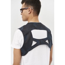 chaleco corto asimetrico monza 663 en camuflaje azul