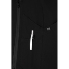 chaleco cremallera mujer monza 4028 en negro