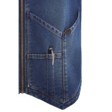 chaleco hombre vaquero monza 4029 en denim azul