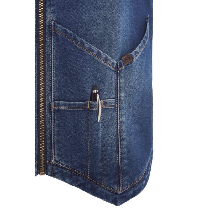 Chaleco hombre vaquero monza 4029