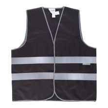 chaleco workteam hvtt03 en negro