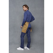 delantal corto monza 1416 en tostado