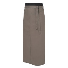 delantal frances unisex monza 6426 en vison