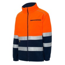 chaqueta polar a.v. monza 04750 en naranja