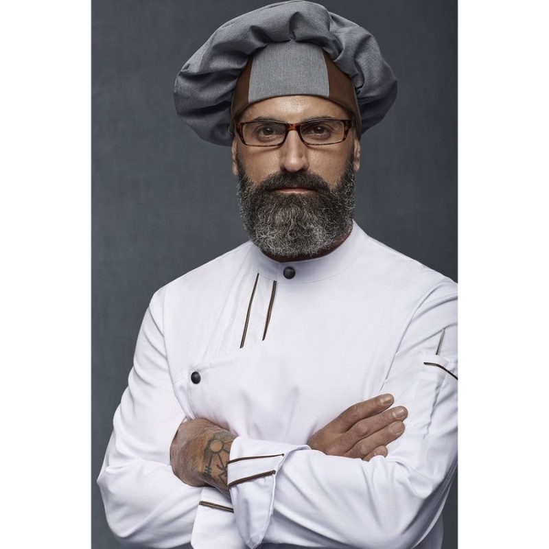 Gorro cocina monza gris medio 6288