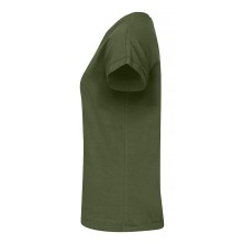 camiseta para mujer clique fashion top 029005 en verde militar