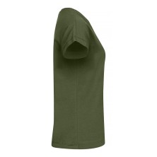 camiseta para mujer clique fashion top 029005 en verde militar