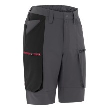 bermuda monza bicolor 4849 en gris/negro
