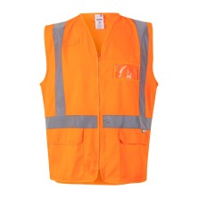 chaleco a.v. velilla 305903 en naranja fluor